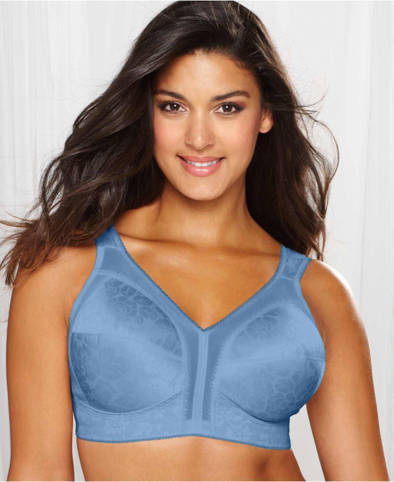 I tried to find a wirefree, un padded, full coverage bra that was still sex...